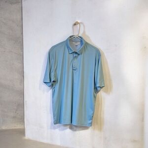 Greg Norman Collection Sky Blue Polo Shirt